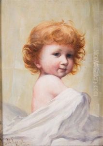 Portrait Of A Girl by William Robinson Leigh