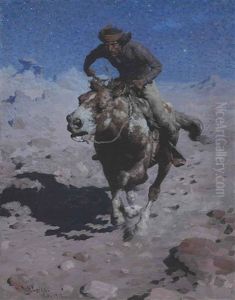 Indian On Horseback Indian On Horseback