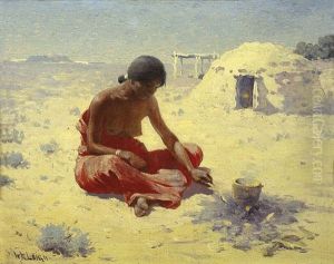 Navajo Cook by William Robinson Leigh