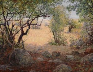 View From The Rock Camp In Tanganyika by William Robinson Leigh
