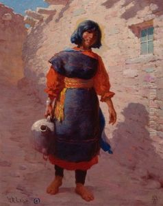 Going For Water (zuni) by William Robinson Leigh