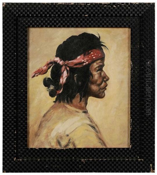 Navajo Boy (sketch) - view 1