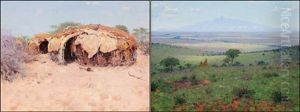 Group 1 - Huts In A Samburu Village (+ The Athi Plains - Mt. Kenya; Pair)