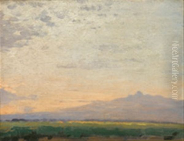 Landscape - Mountains In Background - view 1