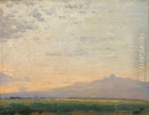 Landscape - Mountains In Background Landscape - Mountains In Background