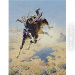 A Fighting Cyclone by William Robinson Leigh