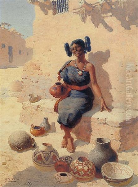 Hopi Pottery Merchant - view 1