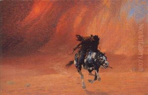 The Sand Storm by William Robinson Leigh