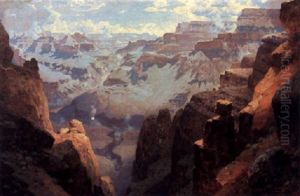 A View Into The Grand Canyon by William Robinson Leigh