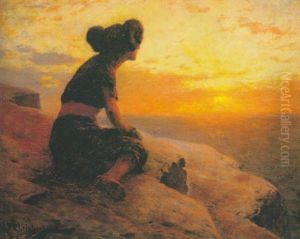 Arizona Sunset by William Robinson Leigh