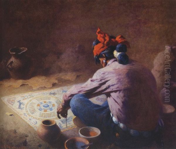 The Sand Painter - view 1
