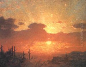 Sunset, Phoenix Valley by William Robinson Leigh