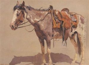 Navajo Pony, Kayenta, Arizona by William Robinson Leigh