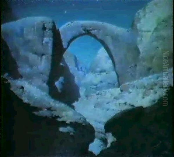 Rainbow Bridge By Moonlight - view 1