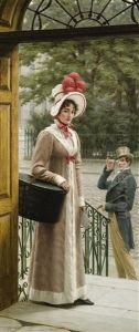 Dangerous Trail by Edmund Blair Blair Leighton