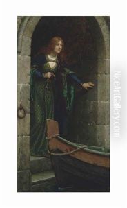 The Keys by Edmund Blair Blair Leighton