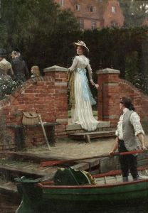 The Glance That Enchants by Edmund Blair Blair Leighton