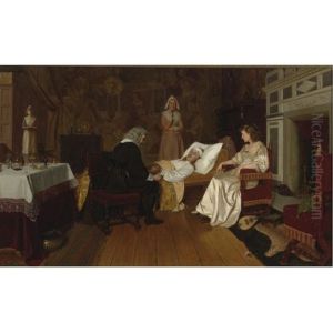 Witness My Act And Seal by Edmund Blair Blair Leighton