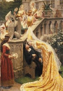Alain Chartier by Edmund Blair Blair Leighton