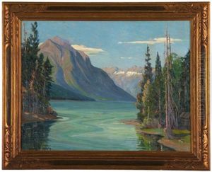 Mountain Landscape With Lake