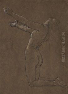 Study For Clytie by Lord Frederick Leighton