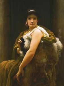Twixt Hope And Fear by Lord Frederick Leighton
