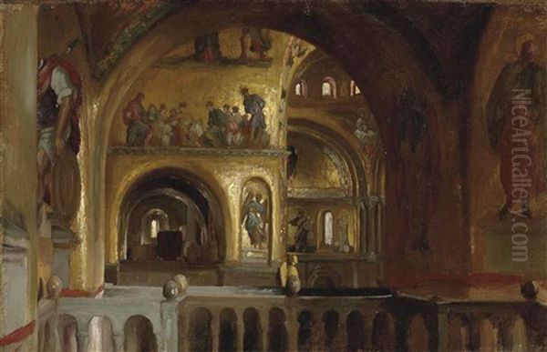 The Interior Of St. Mark's Basilica, Venice - view 1