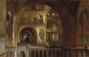 The Interior Of St. Mark's Basilica, Venice