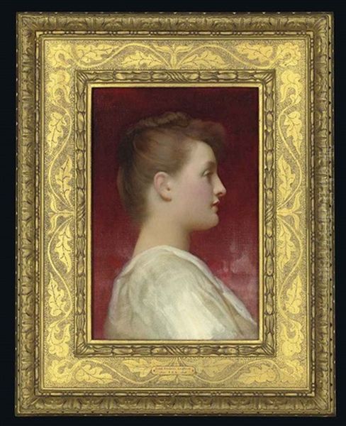 Head Of A Girl In A White Dress - view 1