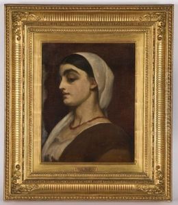 Portrait Of Stella by Lord Frederick Leighton
