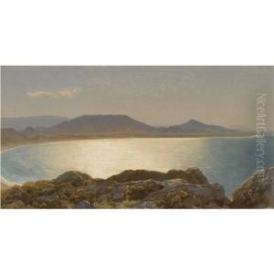 Bay Scene, Island Of Rhodes by Lord Frederick Leighton