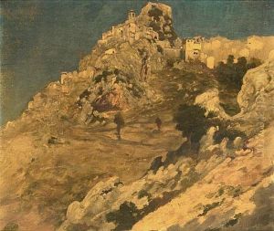 Cervara, Near Rome by Lord Frederick Leighton