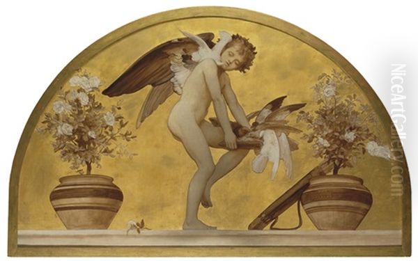 Cupid And Doves - view 1