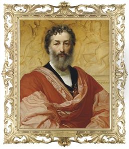 Portrait Of Frederic, Lord Leighton (by Paolo Fossi) by Lord Frederick Leighton