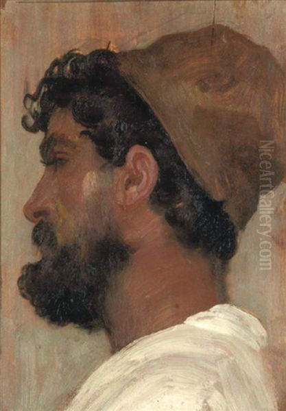 Study Of A Head For Captive Andromache - view 1