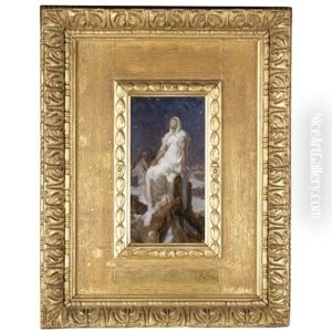Sketch For The Spirit Of The Summit by Lord Frederick Leighton