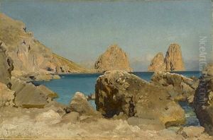Rocks Of The Sirens, Capri by Lord Frederick Leighton