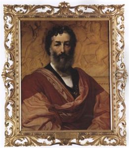 Portrait Of Lord Frederic Leighton by Lord Frederick Leighton