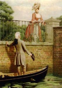 The Rendezvous by Lord Frederick Leighton