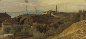 In The Campagna by Lord Frederick Leighton