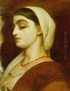 Portrait Of Stella by Lord Frederick Leighton