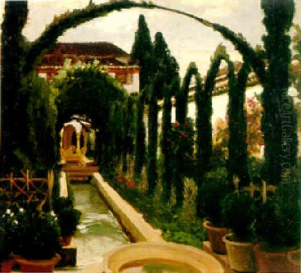 Garden Of The Generalife, Granada - view 1