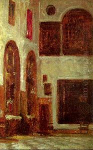 An Interior, Granada by Lord Frederick Leighton
