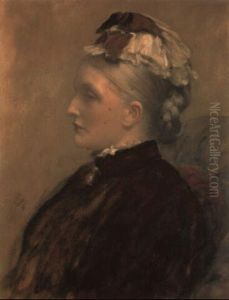 Alexandra Leighton (mrs. Sutherland Orr) by Lord Frederick Leighton