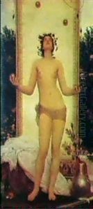 The Antique Juggling Girl by Lord Frederick Leighton