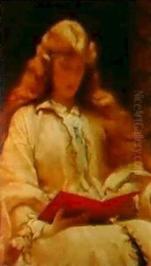 The Maid With The Golden Hair by Lord Frederick Leighton