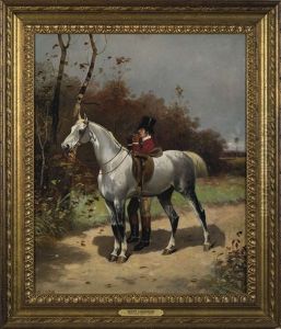 Hunter And His Horse by Scott Leighton