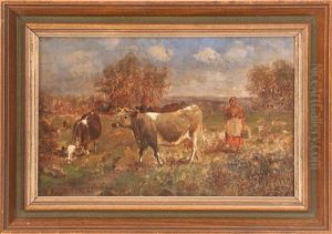 Cows In A Pasture