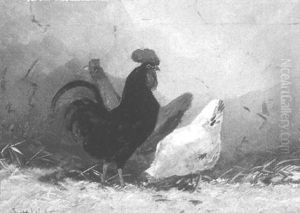 Three Beauties - A Poultry Portrait by Scott Leighton