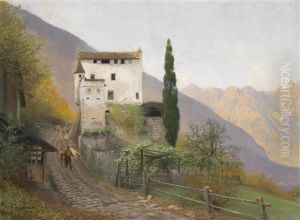 Ansitz Helmsdorf Sudtirol An Einem Fruhlingstag